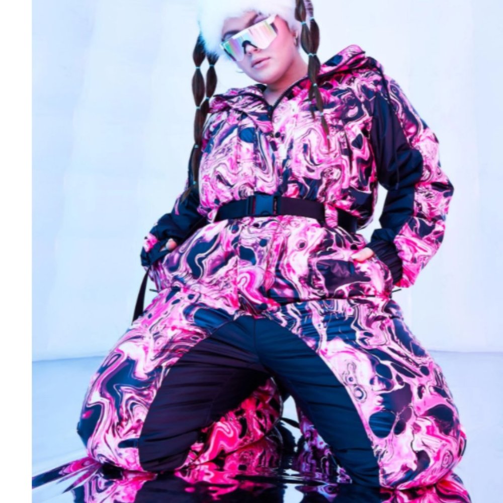Club Exx DIVINE LADY ACID DIMENSION PUFFER SNOWSUIT
